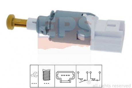 Выключатель стоп-сигнала EPS 1.810.225 (фото 1)
