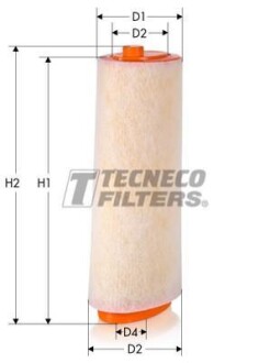 Фильтр воздушный TECNECO AR629 (фото 1)