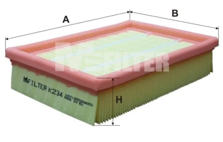Фільтр пов. (M-Filter) M-Filter MFILTER K234