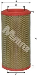 Фільтр повітряний CATERPILLAR, CASE (M-Filter) M-Filter MFILTER A823