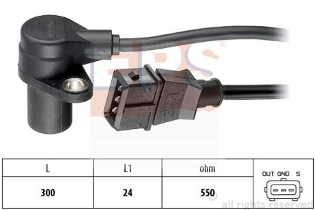 Датчик положения коленвала EPS 1.953.272