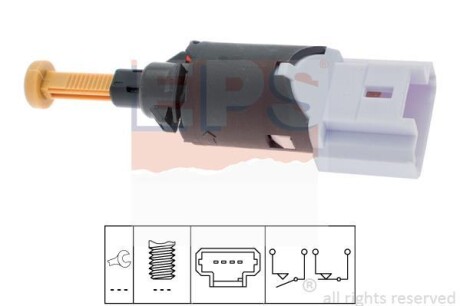 Вимикач стоп-сигналу EPS 1.810.197