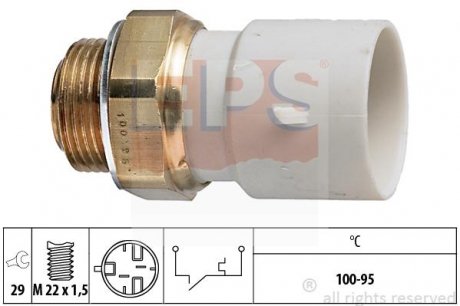 Термовыключатель вентилятора радиатора EPS 1.850.182
