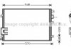 Конденсер кондіционера Renault COOLING AVA RT5376D (фото 1)