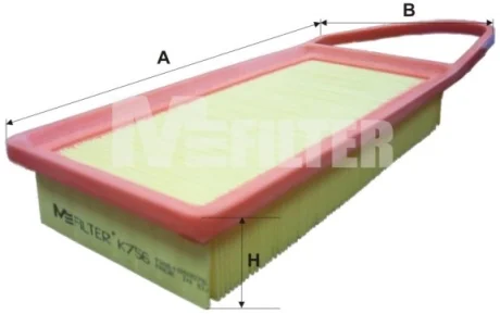 Фільтр повітряний M-FILTER MFILTER K756