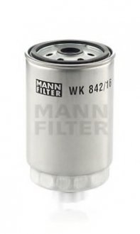 Фильтр топл. DAF F1000 (TRUCK) -FILTER MANN (Манн) WK842/16 (фото 1)
