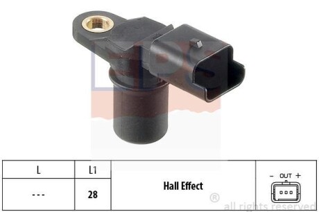 Датчик положения распредвала EPS 1.953.348