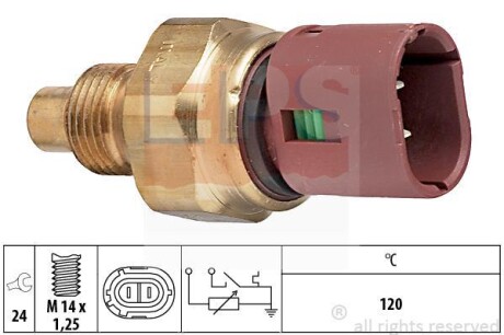 Датчик температури охолоджувальної рідини EPS 1.830.522