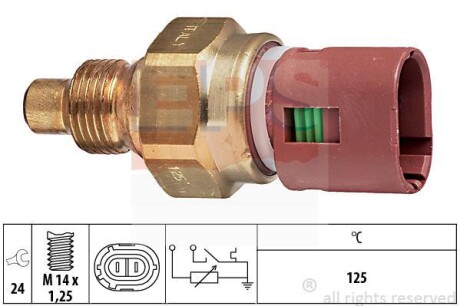 Датчик температуры охлаждающей жидкости EPS 1.830.532