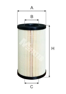 Фільтр оливний (фільтр-патрон) M-FILTER MFILTER TE645