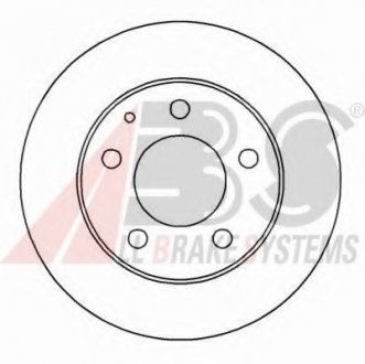 Диск тормозной MAZDA 626 передн. вент. (ABS) A.B.S. A.B.S. 16089