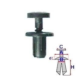 RENAULT Колышек универсальный R19,R21,R25 ROMIX AR A60953