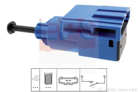 Датчик положения педали сцепления EPS 1.810.220