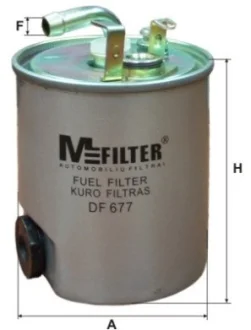 Фильтр топл. MB SPRINTER, VITO (M-Filter) M-Filter MFILTER DF677