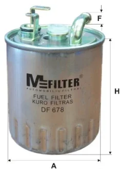 Фильтр топл. MB SPRINTER, VITO (M-Filter) M-Filter MFILTER DF678