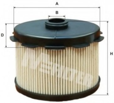 Фильтр топл. CITROEN, PEUGEOT (M-filter) M-Filter MFILTER DE3117