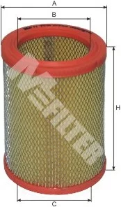 Фільтр повітряний RENAULT, VOLVO (M-Filter) M-Filter MFILTER A276