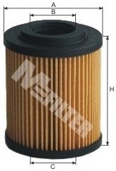 Фільтр оливний (фільтр-патрон) MFILTER TE647 (фото 1)