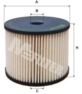 Фільтр паливний (змінний елемент) M-FILTER MFILTER DE3119