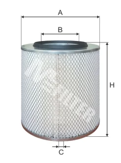 Фільтр повітряний IVECO (TRUCK) (M-Filter) M-Filter MFILTER A597