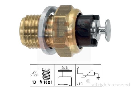 Датчик температуры охлаждающей жидкости EPS 1.830.093