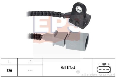 Датчик положения распредвала EPS 1.953.535