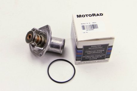 Термостат Daewoo Nubira/Opel Omega 1.6-2.0i 91-99 (87 C) с корпусом MOTORAD 353-87 (фото 1)