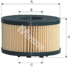 Фильтр масляный FORD TRANSIT (M-Filter) M-Filter MFILTER TE624