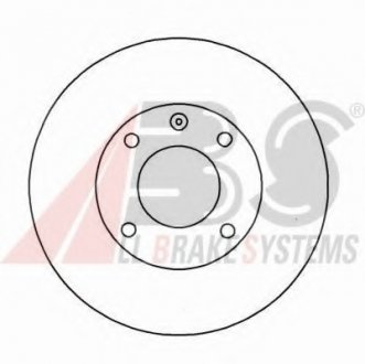 Диск тормозной AUDI/SEAT/VW передн. (ABS) A.B.S. A.B.S. 15706