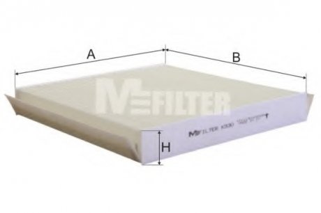 Фильтр салона CITROEN XSARA (M-filter) M-Filter MFILTER K930