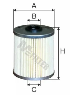Фільтр паливний (змінний елемент) M-FILTER MFILTER DE3129