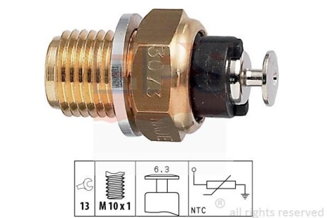 Датчик температуры воды EPS 1.830.073