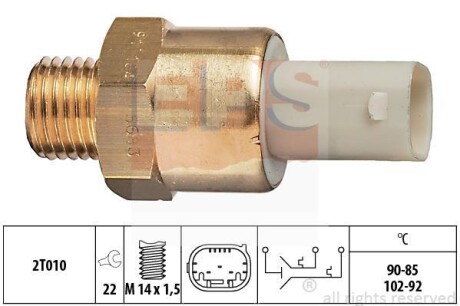 Датчик вентилятора радиатора EPS 1.850.683