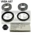 Підшипник колісний SKF VKBA 687 (фото 1)
