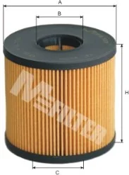 Фільтр оливний (фільтр-патрон) M-FILTER MFILTER TE632