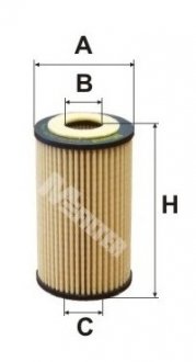 Фільтр оливний (фільтр-патрон) MFILTER TE648 (фото 1)