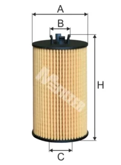 Фільтр оливний (фільтр-патрон) M-FILTER MFILTER TE648