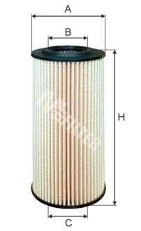 Фільтр оливний (фільтр-патрон) M-FILTER MFILTER TE4009