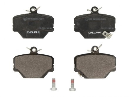 Комплект тормозных колодок, дисковый тормоз DELPHI LP1465 (фото 1)