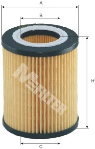 Фильтр масляный BMW (M-filter) M-Filter MFILTER TE625