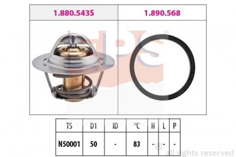 Термостат, охолоджуюча рідина EPS 1.880.543