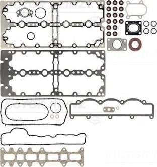 Комплект прокладок (верхн.) Fiat Ducato 2.3D/Iveco VICTOR REINZ 02-37551-01 (фото 1)