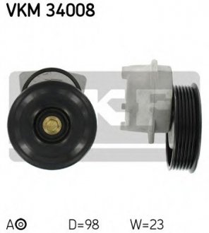 Натяжной ролик, поликлиновой ремень SKF VKM 34008
