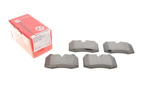 Колодки тормозные (передние) BMW 7 (E38) 94-01/8 (E31) 90-99 (Brembo) 21471.175.1 ZIMMERMANN 214711751