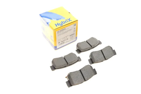 Комплект гальмівних колодок з 4 шт. дисків METELLI 22-0365-0