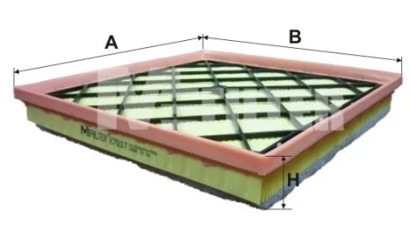 Фільтр повітряний M-FILTER MFILTER K7017