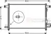 Конденсор кондиционера AVEO/KALOS 12i MT 02-08 VAN WEZEL 81005049 (фото 1)