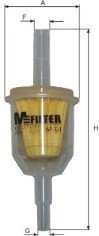 Фільтр паливний Audi, BMW, Ford (M-filter) M-Filter MFILTER BF01