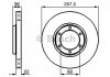 Тормозной диск BOSCH 0986478596 (фото 1)