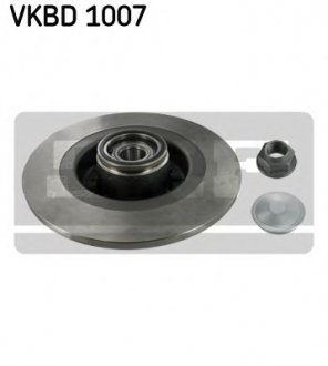 Тормозной диск с подшипником SKF VKBD 1007